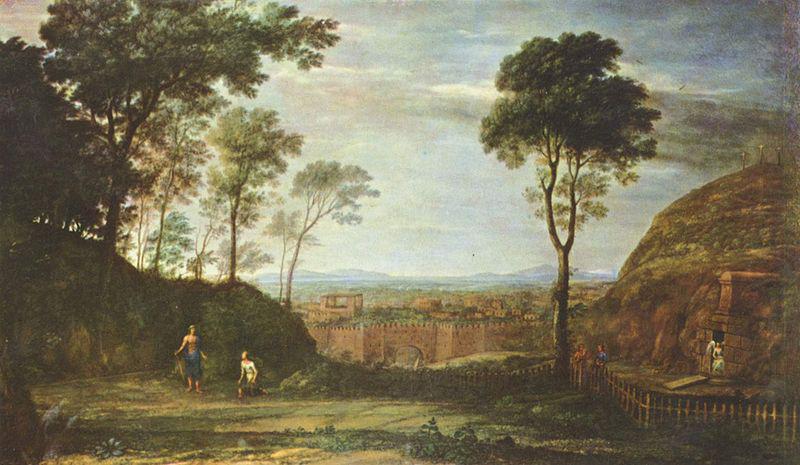 Claude Lorrain Ostermorgen china oil painting image